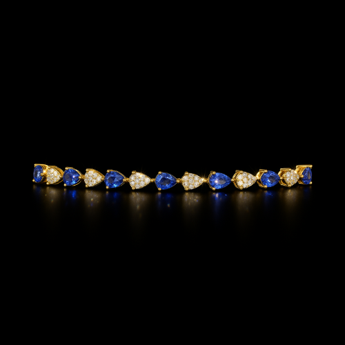 Azure Link Bracelet
