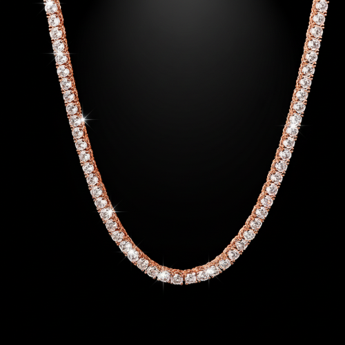 Moissanite Tennis Chain - DIAMOND TESTER APPROVED