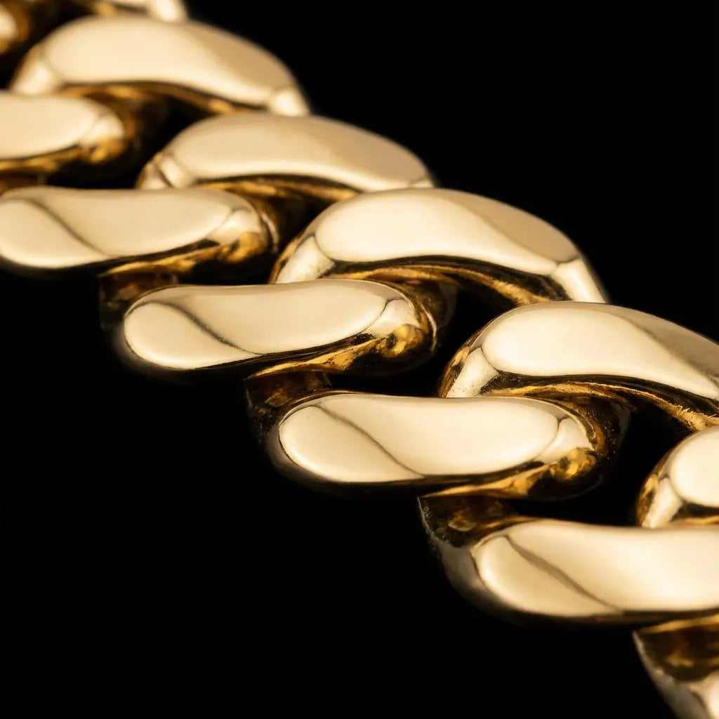 Gold Plated Cuban link Necklace