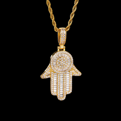 18k Gold Plated Fatima Hands Chain