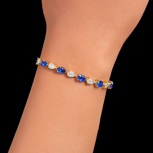 Azure Link Bracelet