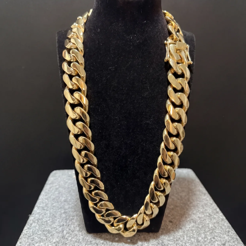 Gold Plated Cuban link Necklace