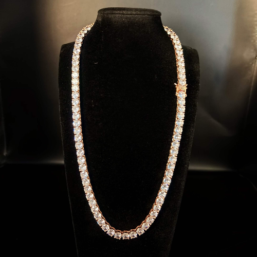 VVS1 Simulated Diamond Tennis Necklace