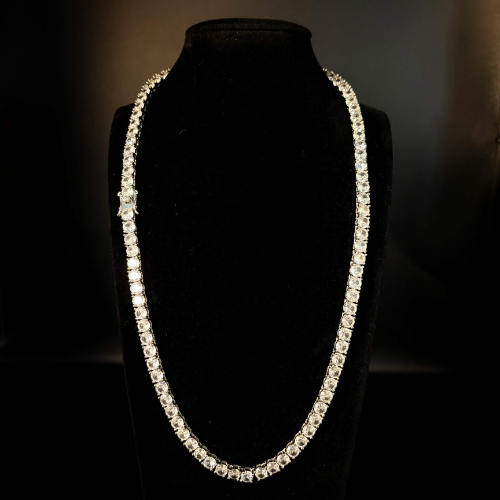 VVS1 Simulated Diamond Tennis Necklace