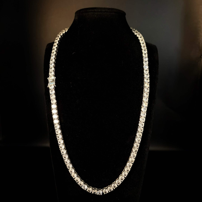VVS1 Simulated Diamond Tennis Necklace