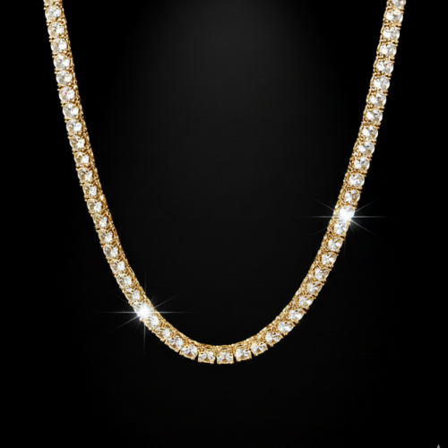 Moissanite Tennis Chain - DIAMOND TESTER APPROVED