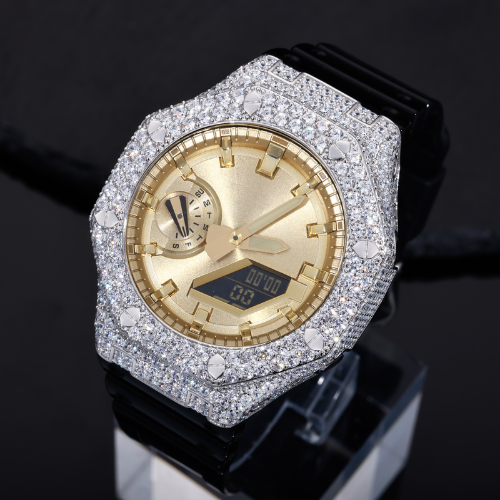 ICED OUT GA2100 BUSS DOWN WATCH BEZEL