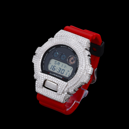 ICED OUT DW6900 FULL WATCH BEZEL PASS DIAMOND TESTER