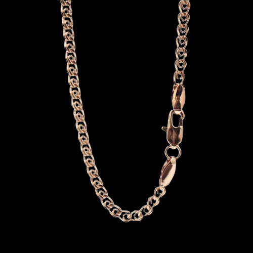 Rose Gold Virgin Mary Necklace