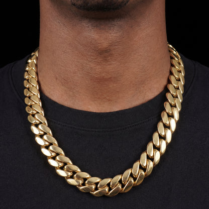 Gold Plated Cuban link Necklace
