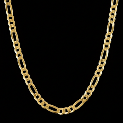 24k Gold-Plated Figaro Link Chain