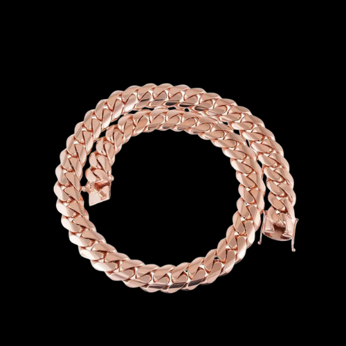 Rose Gold Cubanlink Chain