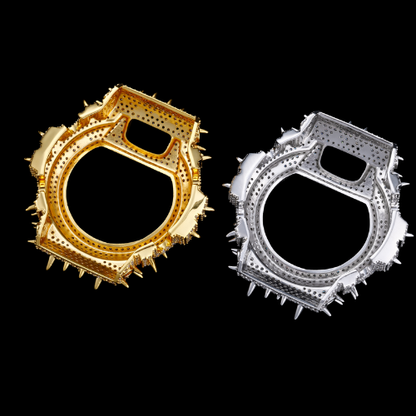 ICED OUT DW6900 SPIKED WATCH BEZEL