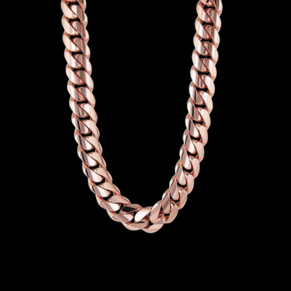 Rose Gold Cubanlink Chain