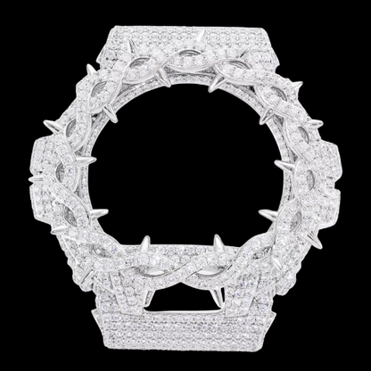 Iced Out 2 Tone Thorns Watch Case for G-Shock DW6900