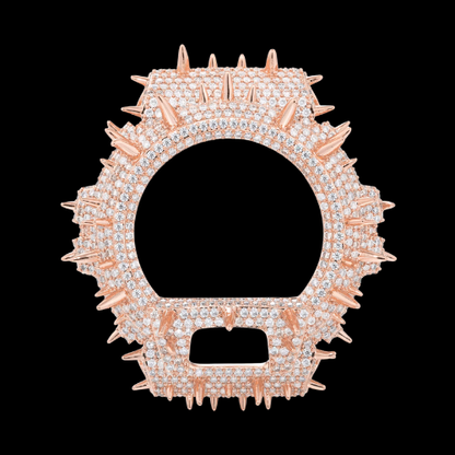 ICED OUT DW6900 SPIKED WATCH BEZEL