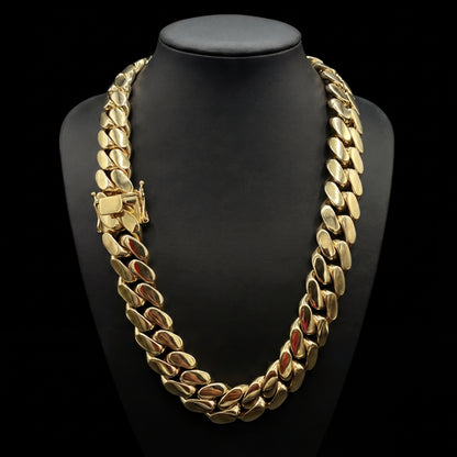 Gold Plated Cuban link Necklace