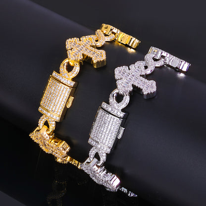 15MM Iced Out Infinity Bracelet