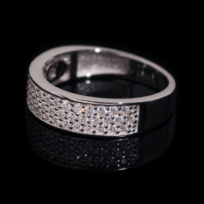 His and Hers Moissanite Ring Set