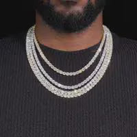 VVS1 Simulated Diamond Tennis Necklace