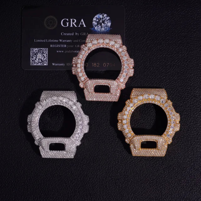 ICED OUT DW6900 FULL WATCH BEZEL BUSS DOWN PASS DIAMOND TESTER