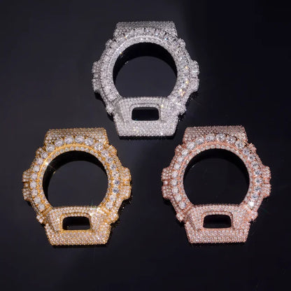 ICED OUT DW6900 FULL WATCH BEZEL BUSS DOWN PASS DIAMOND TESTER